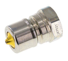 Steel DN 20 Hydraulic Coupling Plug G 3/4 inch Female Threads Pressure Eliminator ISO 7241-1 B D 31.4mm
