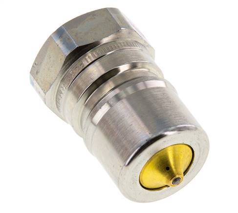 Acier DN 20 Coupleur hydraulique Bouchon G 3/4 pouce filetage femelle Eliminateur de pression ISO 7241-1 B D 31.4mm