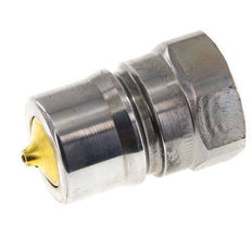 Acier DN 25 Coupleur hydraulique Bouchon G 1 pouce filetage femelle Eliminateur de pression ISO 7241-1 B D 37.8mm