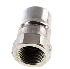 Acier DN 25 Coupleur hydraulique Bouchon G 1 pouce filetage femelle Eliminateur de pression ISO 7241-1 B D 37.8mm
