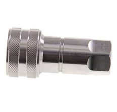 Coupleur hydraulique DN 6.3 en acier inoxydable Embout G 1/4 pouce filetage femelle ISO 7241-1 B D 14.2mm