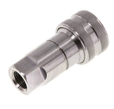 Coupleur hydraulique DN 6.3 en acier inoxydable Embout G 1/4 pouce filetage femelle ISO 7241-1 B D 14.2mm