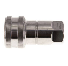 Coupleur hydraulique DN 10 en acier inoxydable Embout G 3/8 pouce filetage femelle ISO 7241-1 B D 19.1mm