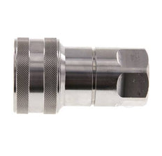 Coupleur hydraulique en acier inoxydable DN 12.5 Embout G 1/2 pouce filetage femelle ISO 7241-1 B D 23.5mm