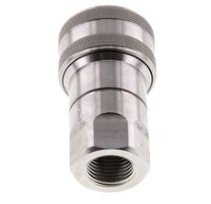 Coupleur hydraulique en acier inoxydable DN 12.5 Embout G 1/2 pouce filetage femelle ISO 7241-1 B D 23.5mm
