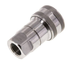 Coupleur hydraulique en acier inoxydable DN 12.5 Embout G 1/2 pouce filetage femelle ISO 7241-1 B D 23.5mm