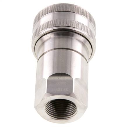 Coupleur hydraulique DN 20 en acier inoxydable Embout G 3/4 pouce filetage femelle ISO 7241-1 B D 31.4mm