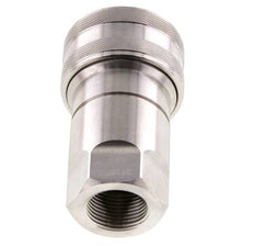 Coupleur hydraulique DN 20 en acier inoxydable Embout G 3/4 pouce filetage femelle ISO 7241-1 B D 31.4mm