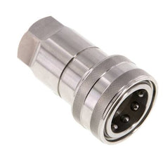Coupleur hydraulique DN 20 en acier inoxydable Embout G 3/4 pouce filetage femelle ISO 7241-1 B D 31.4mm