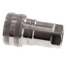 Coupleur hydraulique DN 50 en acier inoxydable Embout G 2 pouces filetage femelle ISO 7241-1 B D 63.2mm