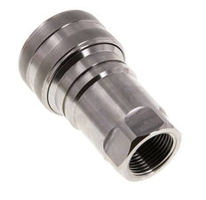 Coupleur hydraulique DN 50 en acier inoxydable Embout G 2 pouces filetage femelle ISO 7241-1 B D 63.2mm