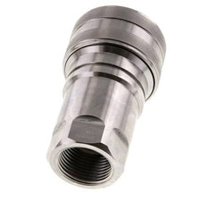 Coupleur hydraulique DN 50 en acier inoxydable Embout G 2 pouces filetage femelle ISO 7241-1 B D 63.2mm