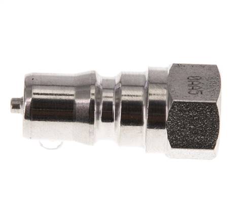 Acier inoxydable DN 5 Hydraulic Coupling Plug G 1/8 inch Female Threads ISO 7241-1 B D 10.9mm