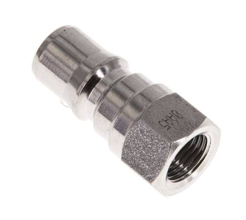 Acier inoxydable DN 5 Hydraulic Coupling Plug G 1/8 inch Female Threads ISO 7241-1 B D 10.9mm