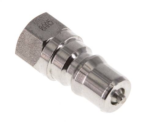Acier inoxydable DN 5 Hydraulic Coupling Plug G 1/8 inch Female Threads ISO 7241-1 B D 10.9mm