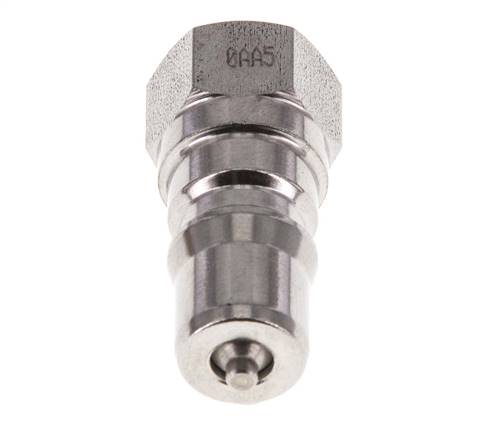 Acier inoxydable DN 5 Hydraulic Coupling Plug G 1/8 inch Female Threads ISO 7241-1 B D 10.9mm