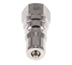 Acier inoxydable DN 5 Hydraulic Coupling Plug G 1/8 inch Female Threads ISO 7241-1 B D 10.9mm