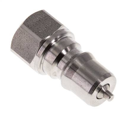 Coupleur hydraulique en acier inoxydable DN 6.3 Bouchon G filetage femelle 1/4 pouce ISO 7241-1 B D 14.2mm