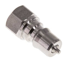 Coupleur hydraulique en acier inoxydable DN 6.3 Bouchon G filetage femelle 1/4 pouce ISO 7241-1 B D 14.2mm