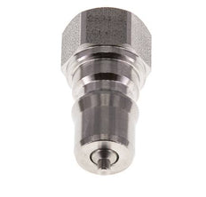 Coupleur hydraulique en acier inoxydable DN 6.3 Bouchon G filetage femelle 1/4 pouce ISO 7241-1 B D 14.2mm