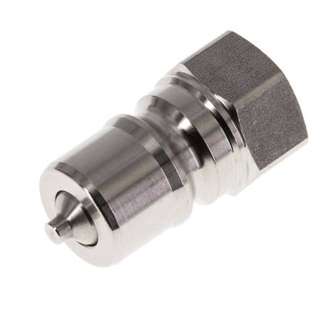 Acier inoxydable DN 10 Coupleur hydraulique Bouchon G 3/8 pouce filetage femelle ISO 7241-1 B D 19.1mm