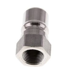 Acier inoxydable DN 10 Coupleur hydraulique Bouchon G 3/8 pouce filetage femelle ISO 7241-1 B D 19.1mm