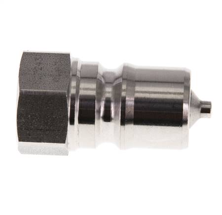 Acier inoxydable DN 10 Coupleur hydraulique Bouchon G 3/8 pouce filetage femelle ISO 7241-1 B D 19.1mm