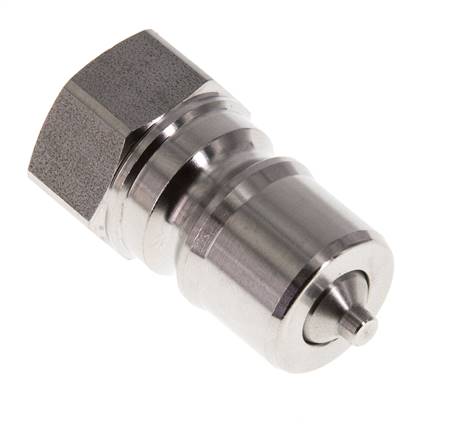 Acier inoxydable DN 10 Coupleur hydraulique Bouchon G 3/8 pouce filetage femelle ISO 7241-1 B D 19.1mm