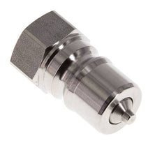 Acier inoxydable DN 10 Coupleur hydraulique Bouchon G 3/8 pouce filetage femelle ISO 7241-1 B D 19.1mm
