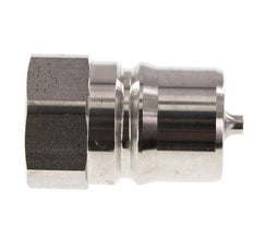 Coupleur hydraulique en acier inoxydable DN 25 Bouchon G 1 pouce filetage femelle ISO 7241-1 B D 37.8mm