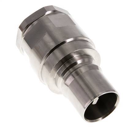 Acier inoxydable DN 40 Hydraulic Coupling Plug G 1 1/4 inch Female Threads ISO 7241-1 B D 44.5mm