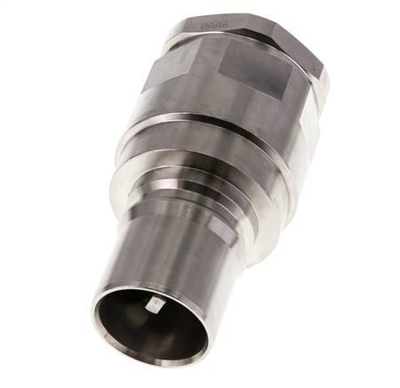 Acier inoxydable DN 40 Hydraulic Coupling Plug G 1 1/4 inch Female Threads ISO 7241-1 B D 44.5mm