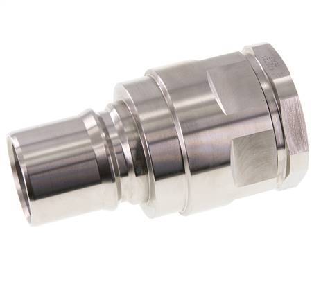 Acier inoxydable DN 40 Hydraulic Coupling Plug G 1 1/2 inch Female Threads ISO 7241-1 B D 44.5mm