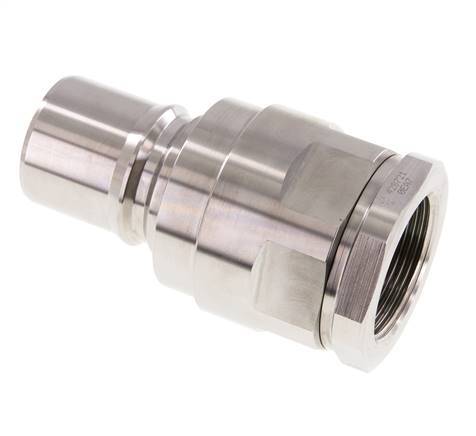 Acier inoxydable DN 40 Hydraulic Coupling Plug G 1 1/2 inch Female Threads ISO 7241-1 B D 44.5mm