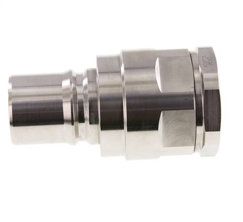 Acier inoxydable DN 40 Hydraulic Coupling Plug G 1 1/2 inch Female Threads ISO 7241-1 B D 44.5mm
