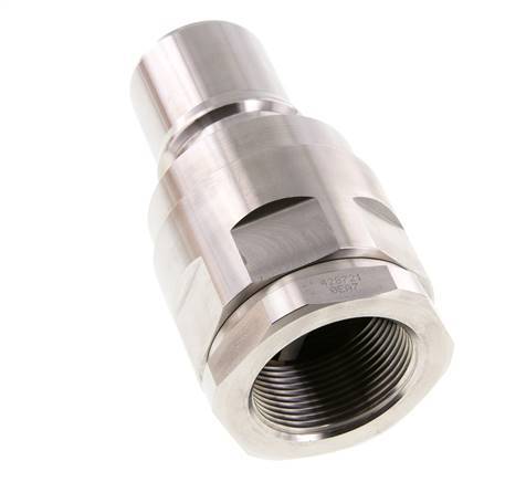 Acier inoxydable DN 40 Hydraulic Coupling Plug G 1 1/2 inch Female Threads ISO 7241-1 B D 44.5mm