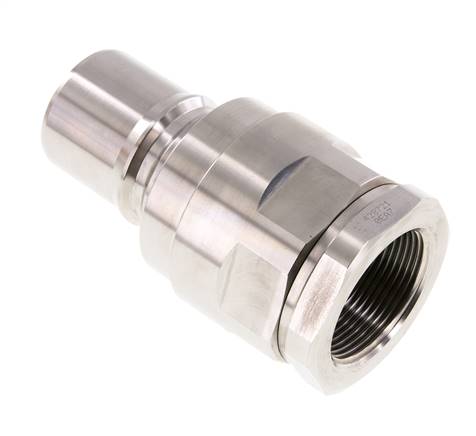 Acier inoxydable DN 40 Hydraulic Coupling Plug G 1 1/2 inch Female Threads ISO 7241-1 B D 44.5mm