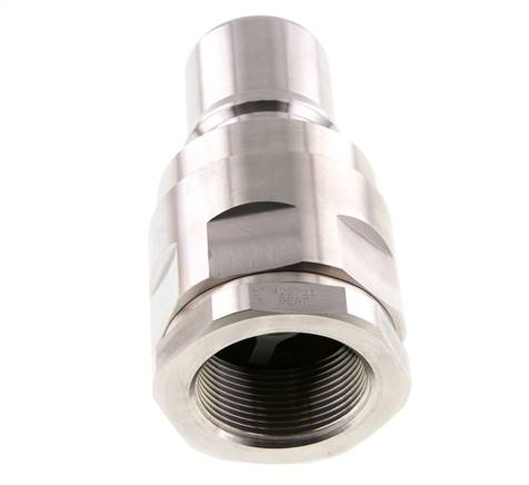 Acier inoxydable DN 40 Hydraulic Coupling Plug G 1 1/2 inch Female Threads ISO 7241-1 B D 44.5mm