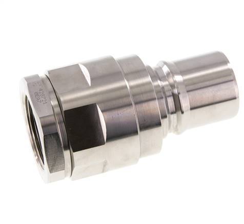 Acier inoxydable DN 40 Hydraulic Coupling Plug G 1 1/2 inch Female Threads ISO 7241-1 B D 44.5mm