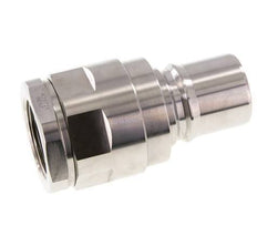 Acier inoxydable DN 40 Hydraulic Coupling Plug G 1 1/2 inch Female Threads ISO 7241-1 B D 44.5mm