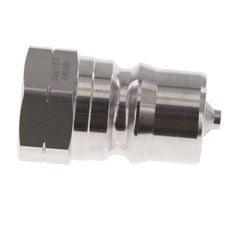 Coupleur hydraulique en acier inoxydable DN 12.5 Bouchon fileté 1/2 pouce NPT femelle ISO 7241-1 B D 23.5mm