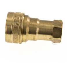 Coupleur hydraulique DN 20 en laiton Embout G 3/4 pouce filetage femelle ISO 7241-1 B D 31.4mm