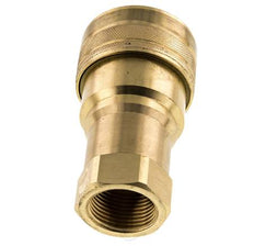 Coupleur hydraulique DN 40 en laiton Embout G 1 1/4 pouce filetage femelle ISO 7241-1 B D 44.5mm