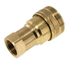 Coupleur hydraulique DN 40 en laiton Prise femelle G 1 1/2 pouce Filets femelles ISO 7241-1 B D 44.5mm