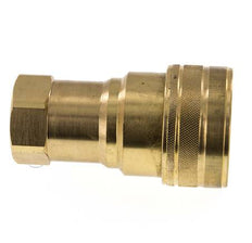 Coupleur hydraulique DN 50 en laiton Embout G 2 pouces filetage femelle ISO 7241-1 B D 63.2mm