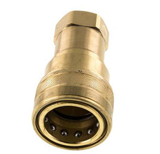 Coupleur hydraulique DN 50 en laiton Embout G 2 pouces filetage femelle ISO 7241-1 B D 63.2mm
