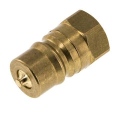 Laiton DN 12.5 Coupleur hydraulique Bouchon G 1/2 pouce filetage femelle ISO 7241-1 B D 23.5mm