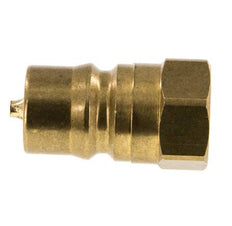Laiton DN 12.5 Coupleur hydraulique Bouchon G 1/2 pouce filetage femelle ISO 7241-1 B D 23.5mm
