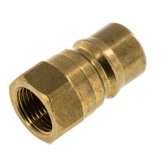 Laiton DN 12.5 Coupleur hydraulique Bouchon G 1/2 pouce filetage femelle ISO 7241-1 B D 23.5mm
