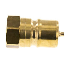 Laiton DN 20 Coupleur hydraulique Bouchon G 3/4 pouce filetage femelle ISO 7241-1 B D 31.4mm